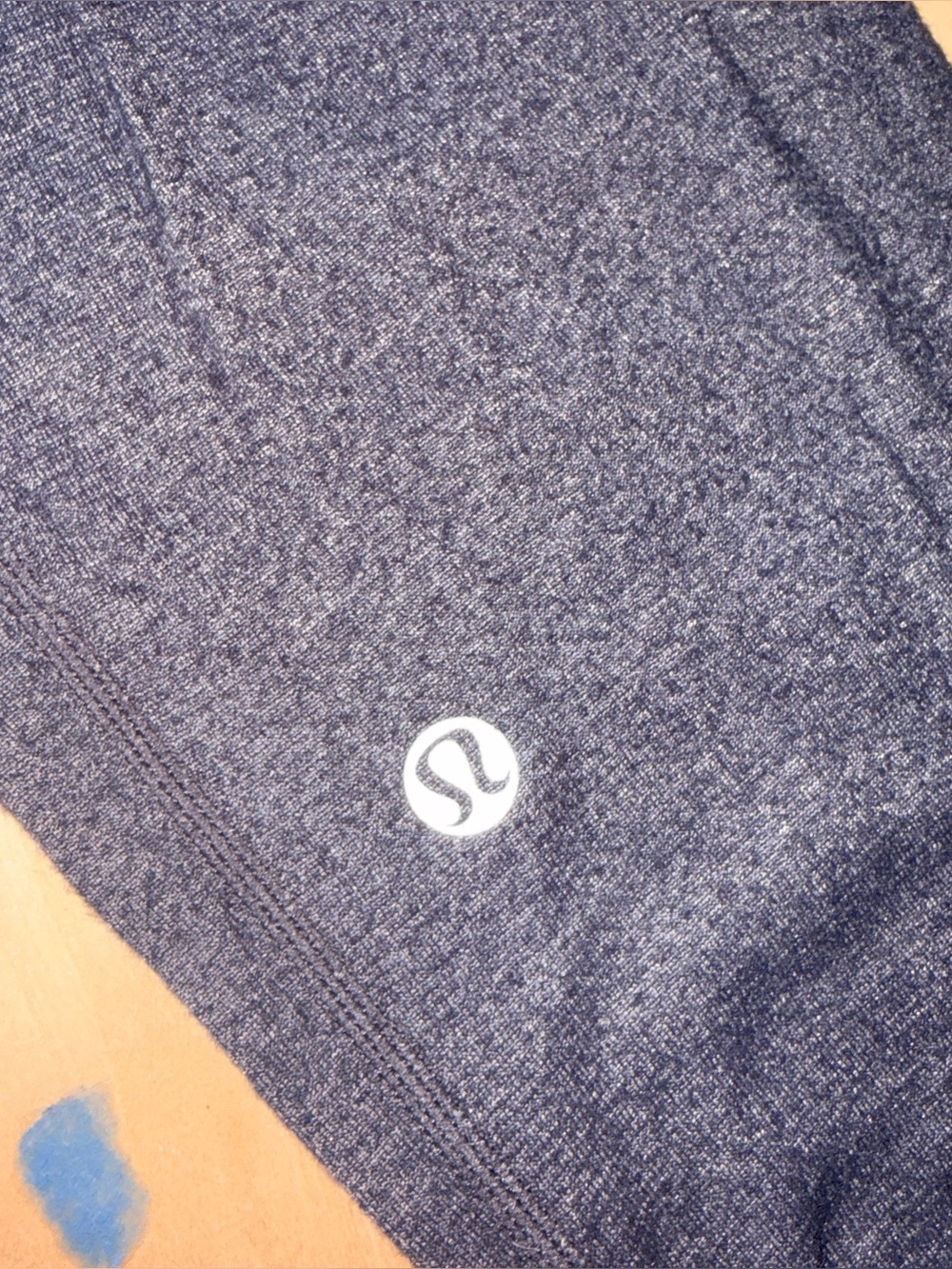 Lululemon Athletica Gray Soft Drop Waist Lined w/ Shorts Pants - Picture 4 of 7